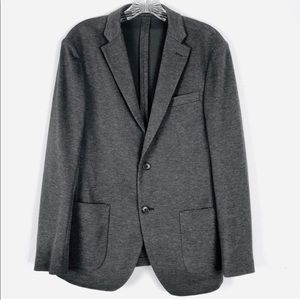 Uniqlo gray casual dress blazer chore jacket